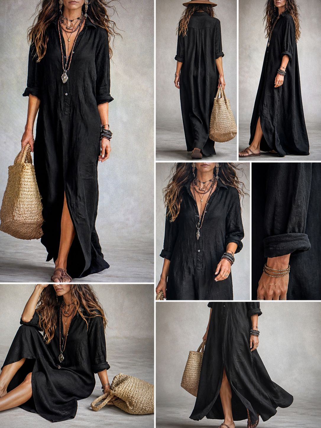 Vestido Aura Noir