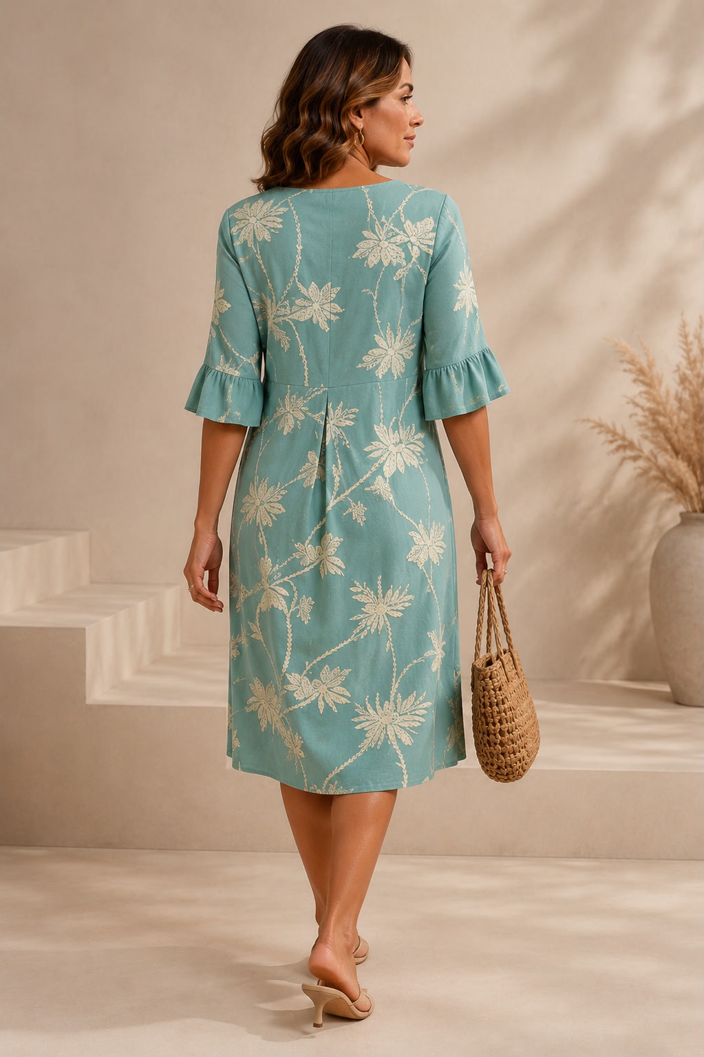 Vestido Ligero Estampado Floral